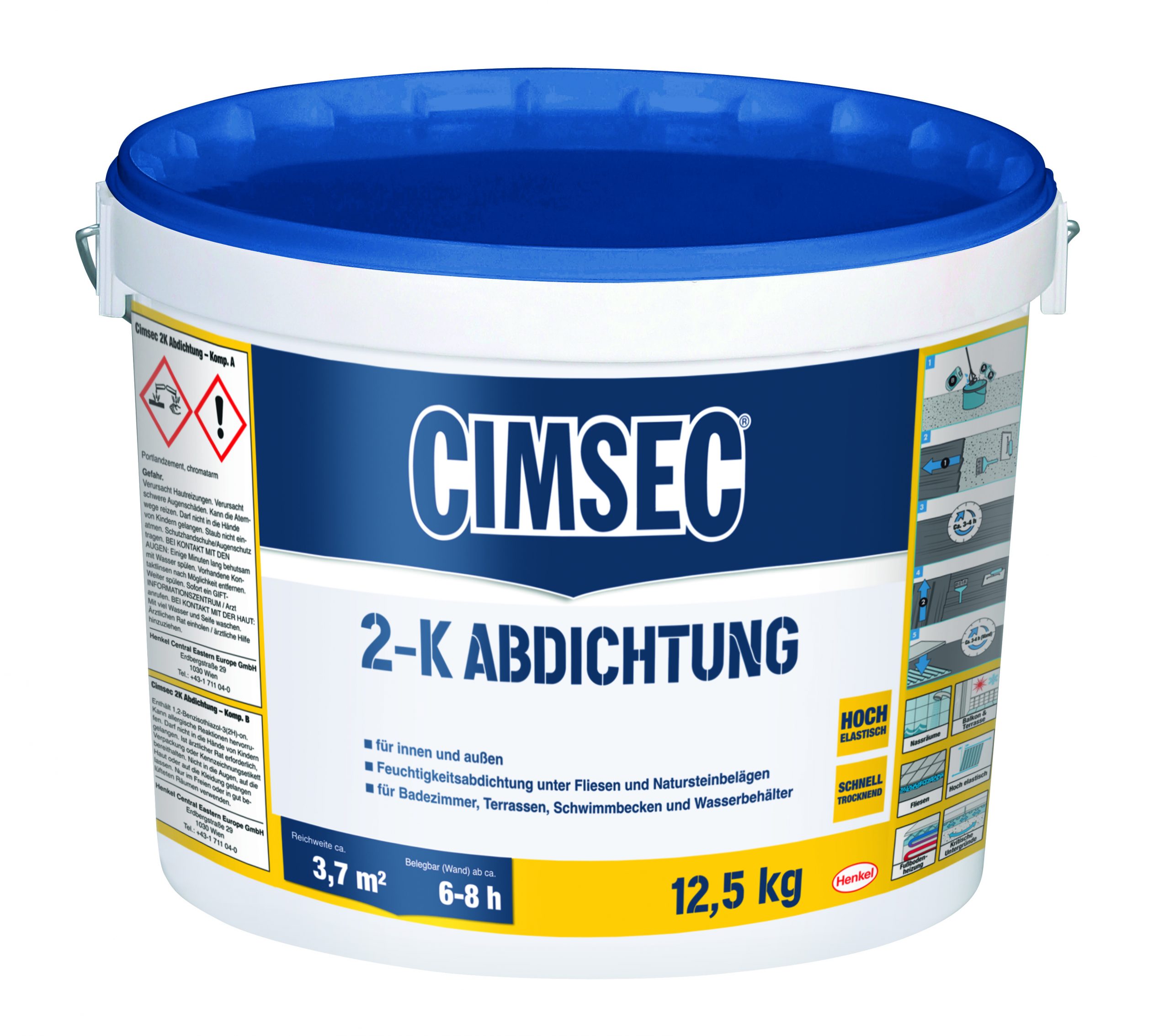 CIMSEC 2-K Abdichtung