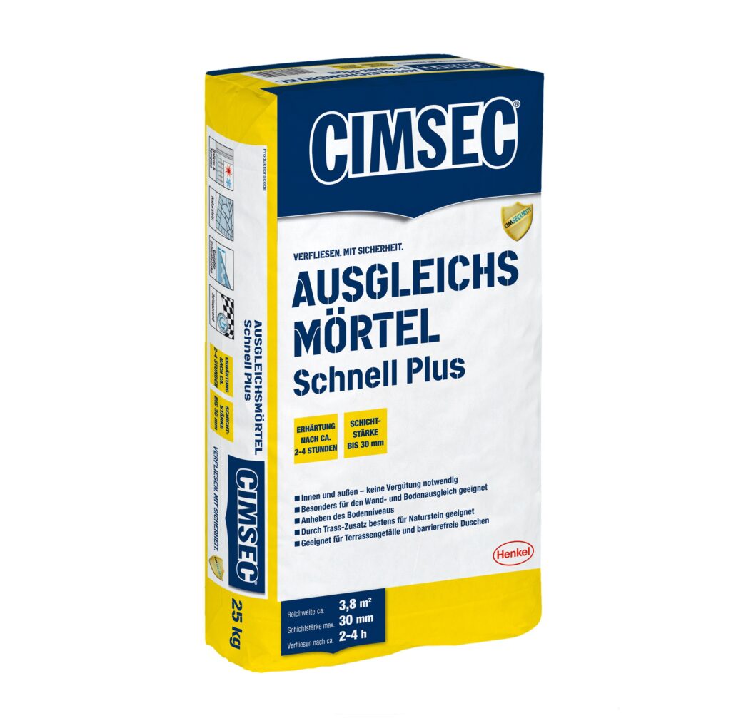 Cimsec Ausgleichsmörtel Schnell Plus